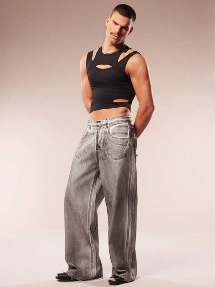 Men's Hollow 2in1 Tank Top